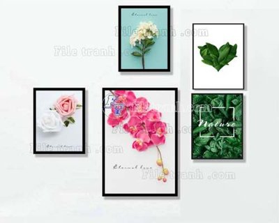 File gốc File gốc in bộ tranh decor treo tráng gương canvas GB21172 (ảnh rõ nét) để in