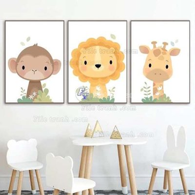 File gốc File gốc in bộ tranh decor treo tráng gương canvas GB21202 (chuẩn màu) cho in offset