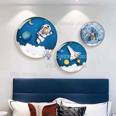 File PSD File gốc in bộ tranh decor treo tráng gương canvas GB21206 (bản gốc) dễ dàng edit