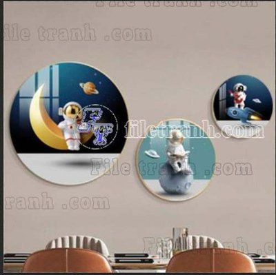 File PSD File gốc in bộ tranh decor treo tráng gương canvas GB21236 (gốc) cho in quảng cáo