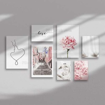 Tải file File gốc in bộ tranh decor treo tráng gương canvas GB21256 (ảnh gốc) file TIFF