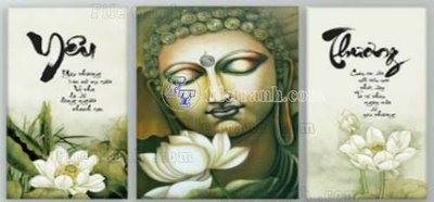 File in trần File gốc in bộ tranh decor treo tráng gương canvas GB21300 (bản gốc) hoa văn