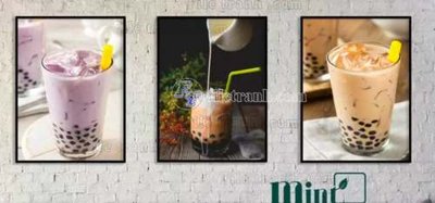 Tải file File gốc in bộ tranh decor treo tráng gương canvas GB21318 (gốc) chủ đề hoa sen