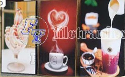 File gốc File gốc in bộ tranh decor treo tráng gương canvas GB21319 (PSD/TIFF) độ phân giải cao