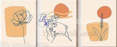 Download file File gốc in bộ tranh decor treo tráng gương canvas GB21340 (chuẩn in) chất lượng cao