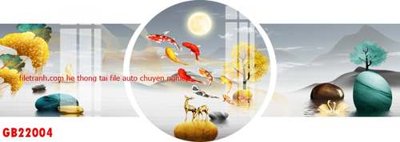 Ảnh gốc File gốc in bộ tranh decor treo tráng gương canvas GB22004 (độ nét cao) in tráng gương
