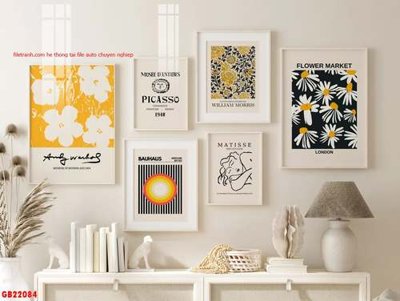 Tải file File gốc in bộ tranh decor treo tráng gương canvas GB22084 (PSD) cho in tranh 3D