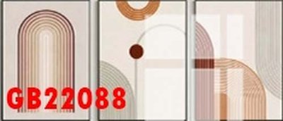 File tranh trang trí File gốc in bộ tranh decor treo tráng gương canvas GB22088 (file gốc)