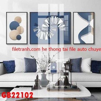 Download file File gốc in bộ tranh decor treo tráng gương canvas GB22102 (chất lượng in ấn)