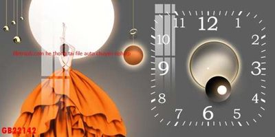 File in trần File gốc in bộ tranh decor treo tráng gương canvas GB22142 (file gốc) xuyên sáng