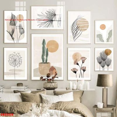 Tải file gốc in lụa File gốc in bộ tranh decor treo tráng gương canvas GB22328 siêu nét