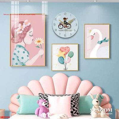Download file File gốc in bộ tranh decor treo tráng gương canvas GB22332 (gốc) in mica đèn LED