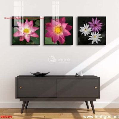 File PSD File gốc in bộ tranh decor treo tráng gương canvas GB22395 (bản gốc) đã tách nền