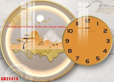 File PSD File gốc in bộ tranh decor treo tráng gương canvas GB22418 (chất lượng in ấn)