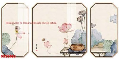 Tệp tin gốc File gốc in bộ tranh decor treo tráng gương canvas GB22483 (dùng cho in ấn) chuyên nghiệp
