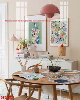 Download file gốc File gốc in bộ tranh decor treo tráng gương canvas GB22505 (in mica) trong suốt