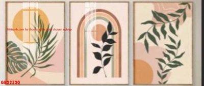 File gốc File gốc in bộ tranh decor treo tráng gương canvas GB22530 (cho in ấn) từ Filetranh.com