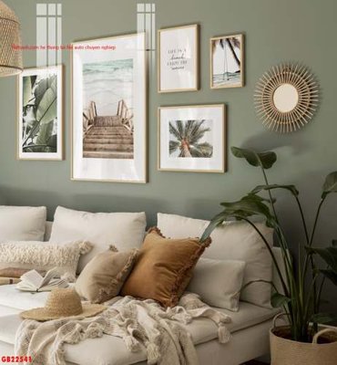 File PSD File gốc in bộ tranh decor treo tráng gương canvas GB22541 (gốc) cho in quảng cáo