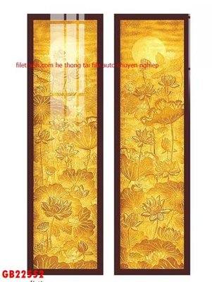 File ảnh File gốc in bộ tranh decor treo tráng gương canvas GB22552 (gốc) in backdrop sự kiện