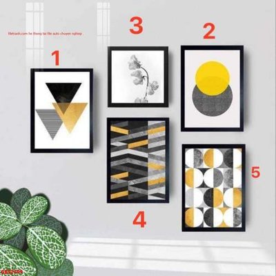 File gốc File gốc in bộ tranh decor treo tráng gương canvas GB22599 (in tráng gương) sang trọng