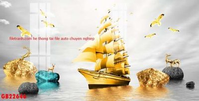 File tranh File gốc in bộ tranh decor treo tráng gương canvas GB22646 (ảnh gốc) độc quyền