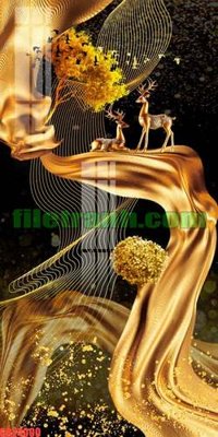 File gốc File gốc in bộ tranh decor treo tráng gương canvas GB24000 (phiên bản chuẩn) để in ấn