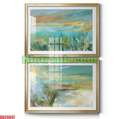 Tải file File gốc in bộ tranh decor treo tráng gương canvas GB24047 (gốc) làm tranh trang trí
