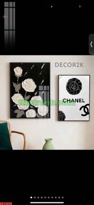 File in ấn cao cấp File gốc in bộ tranh decor treo tráng gương canvas GB24090 (file gốc)