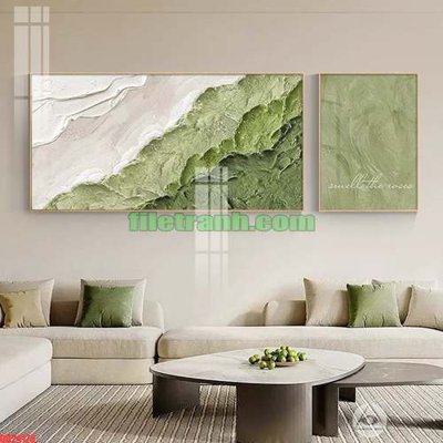 File tranh File gốc in bộ tranh decor treo tráng gương canvas GB24178 (gốc) in trên kính