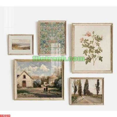 Tải file File gốc in bộ tranh decor treo tráng gương canvas GB24183 (gốc) in ấn ngay lập tức