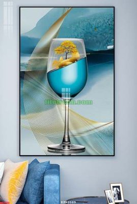 File tranh File gốc in bộ tranh decor treo tráng gương canvas GB24190 (ảnh gốc) độc quyền