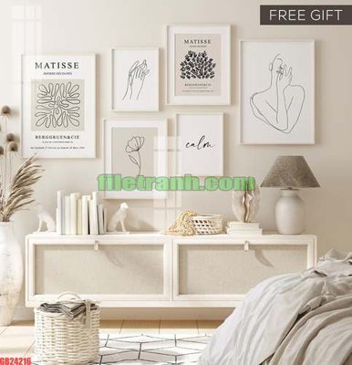 File in trần File gốc in bộ tranh decor treo tráng gương canvas GB24216 (bản gốc) đại dương