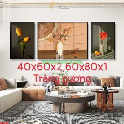 File tranh File gốc in bộ tranh decor treo tráng gương canvas GB24235 (gốc) chủ đề con người