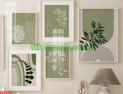 File PSD File gốc in bộ tranh decor treo tráng gương canvas GB24312 (bản gốc) dễ dàng edit