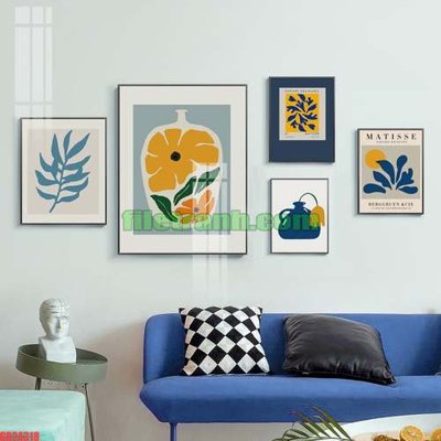 Tải file File gốc in bộ tranh decor treo tráng gương canvas GB24318 (PSD) cho in tranh kính