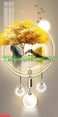 Tải file File gốc in bộ tranh decor treo tráng gương canvas GB24367 (ảnh gốc) file AI/EPS