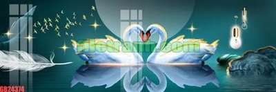 File PSD File gốc in bộ tranh decor treo tráng gương canvas GB24374 (chất lượng in ấn)