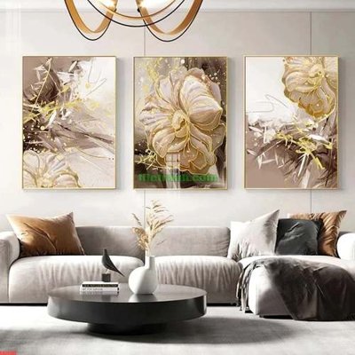 File gốc File gốc in bộ tranh decor treo tráng gương canvas GB24382 (in tráng gương) ốp tường