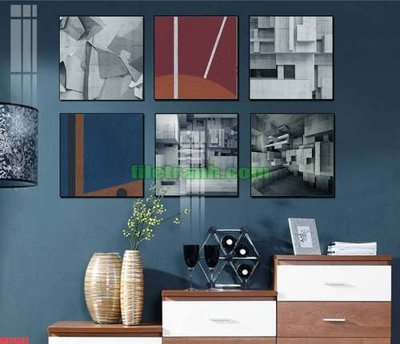 File tranh gốc File gốc in bộ tranh decor treo tráng gương canvas GB24392 (bản quyền) Filetranh.com