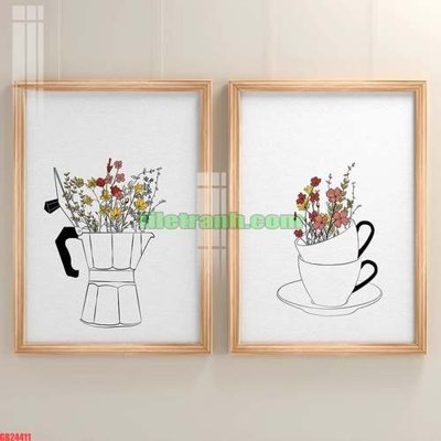 Tải file gốc File gốc in bộ tranh decor treo tráng gương canvas GB24411 (bản PSD) gốc