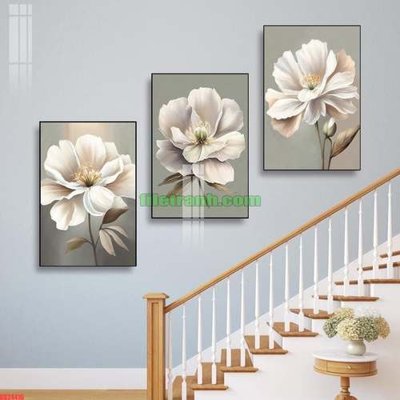 File tranh File gốc in bộ tranh decor treo tráng gương canvas GB24416 (ảnh gốc) in trần nhà