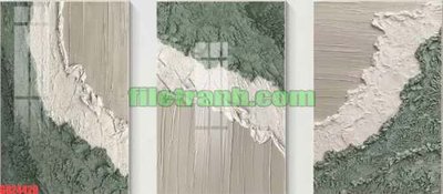 Ảnh gốc File gốc in bộ tranh decor treo tráng gương canvas GB24420 (siêu chi tiết) để in ấn