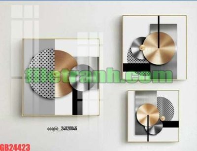 Download file File gốc in bộ tranh decor treo tráng gương canvas GB24423 (chuẩn in) chất lượng cao
