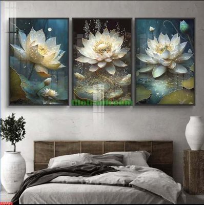 Tải file File gốc in bộ tranh decor treo tráng gương canvas GB24426 (gốc) làm tranh treo tường