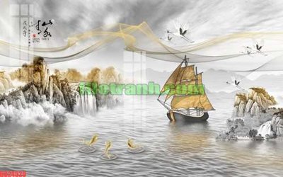 Tải file tranh gốc File gốc in bộ tranh decor treo tráng gương canvas GB24520 chất lượng cao