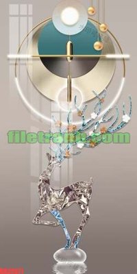 File PSD File gốc in bộ tranh decor treo tráng gương canvas GB24571 (bản gốc) độ phân giải cao