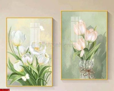 File gốc File gốc in bộ tranh decor treo tráng gương canvas GB25021 (PNG) nền trong suốt
