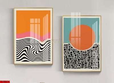 Tải file File gốc in bộ tranh decor treo tráng gương canvas GB25024 (ảnh gốc) in tráng gương