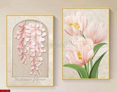 File gốc in tráng gương File gốc in bộ tranh decor treo tráng gương canvas GB25046 chi tiết