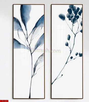 File gốc File gốc in bộ tranh decor treo tráng gương canvas GB25126 (chuẩn CMYK) cho nhà in
